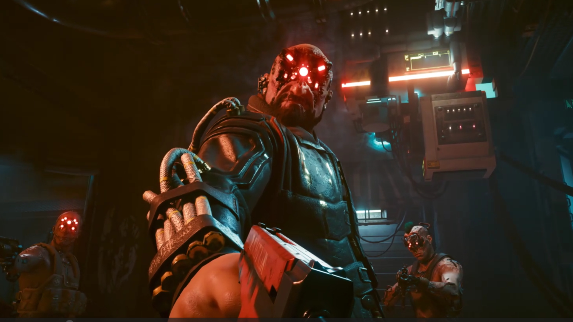Screenshot aus dem Spiel Cyberpunk 2077.