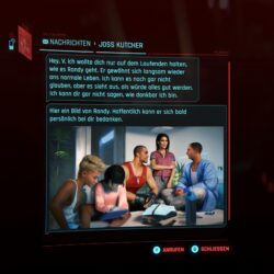 Screenshot aus dem Spiel Cyberpunk2077. Beitrag zum inoffiziellen Screenshot-Wettbewerb Oktober/November 2023.